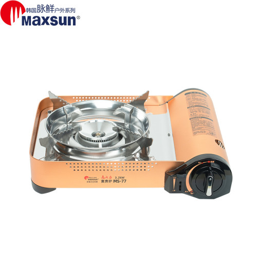脈鮮MAXSUN可攜式卡式爐MS-77 戶外爐具燒烤爐子 野外瓦斯爐3.5KW