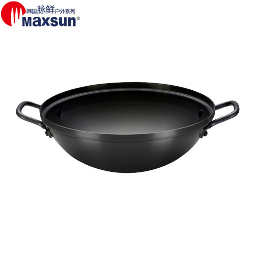 脈鮮（MAXSUN）進口湯鍋MP-430韓式火鍋不沾湯鍋烤肉鍋年糕料理鍋