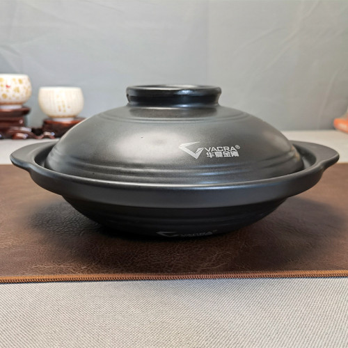 耐高溫乾燒煲仔飯砂鍋家用瓦斯爐煲湯陶瓷淺口沙鍋燉鍋金剛煲