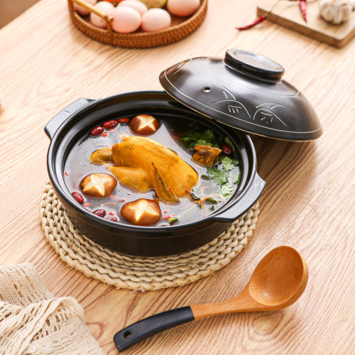 金華鋰瓷砂鍋煲燉鍋家用湯鍋瓦斯陶瓷湯煲煮粥煲仔飯專用瓦煲沙鍋