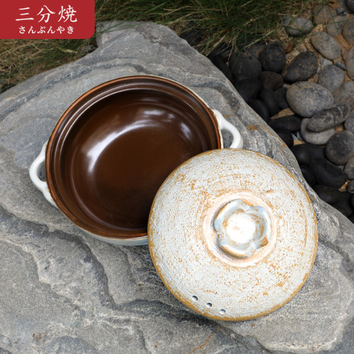 三分燒陶瓷砂鍋煲家用日式耐高溫燉湯鍋瓦斯明火煲仔飯專用煮粥鍋