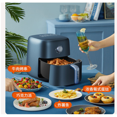 家用電炸鍋4.2L大容量自動烹炸美食無油煙智能電烤箱KJ42D811