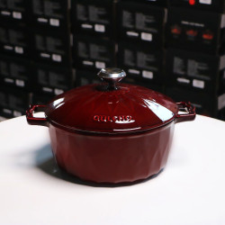 新品24cm燉煮鍋琺瑯鍋鑄鐵鍋加深涮鍋家用燉煲燜燒湯鍋多功能