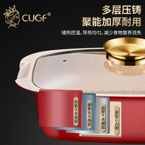 不鏽鋼蒸魚鍋家用橢圓特大號蒸鍋長方形多功能煤氣電磁爐蒸魚神器