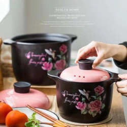 陶瓷石鍋砂鍋大容量煲湯家用瓦斯爐耐高溫不開裂燉肉煲仔飯