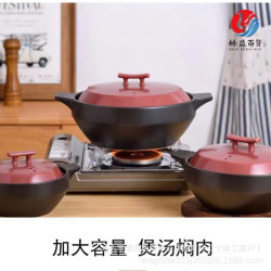 砂鍋燉鍋家用瓦斯煲仔飯專用湯煲耐高溫乾燒不開裂沙鍋煲湯商用