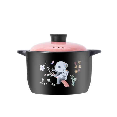 砂鍋燉鍋家用瓦斯耐高溫陶瓷煲湯鍋乾燒不裂瓦斯爐煲仔飯湯煲沙鍋