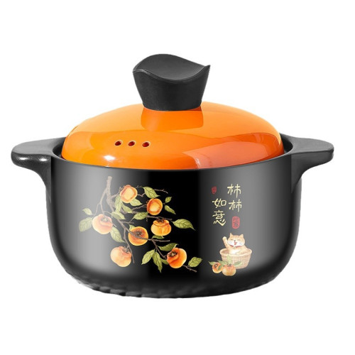 砂鍋燉鍋日常家用瓦斯耐高溫陶瓷煲湯鍋乾燒不裂瓦斯爐煲仔飯沙鍋