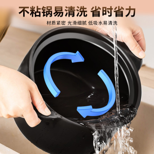 韓式貓咪砂鍋燉鍋煲湯鍋家用瓦斯耐高溫陶瓷小沙鍋瓦斯爐專用乾燒