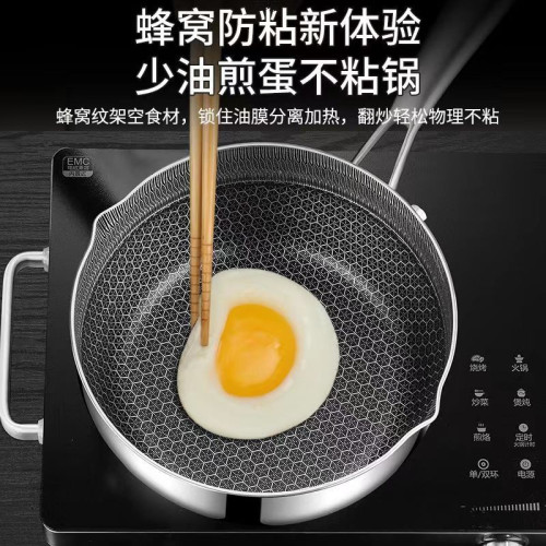 316L不鏽鋼不沾奶鍋寶寶輔食鍋煮麵煮湯鍋小煎鍋銀行禮品