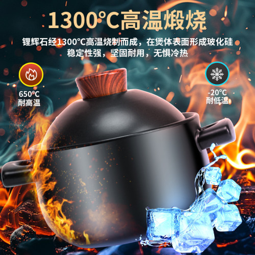 砂鍋陶瓷家用養生煲大容量燉鍋煲湯湯鍋煲仔飯不沾鍋明火瓦斯爐