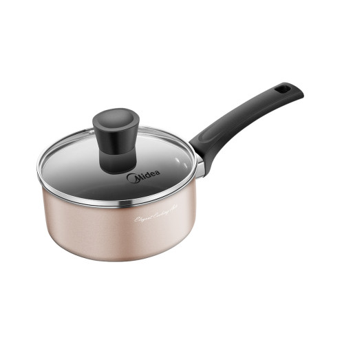 Midea/美的MP-CJ16Pot302新品奶鍋鋁合金寶寶輔食鍋煮麵湯鍋通用