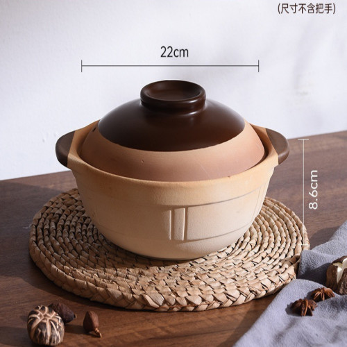 #老式土砂鍋家用煲仔飯燉鍋瓦斯爐小沙鍋陶瓷鍋瓦煲煲湯耐高溫