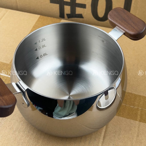 【出口德國】316不鏽鋼奶鍋電磁爐嬰兒寶寶輔食熱奶鍋泡麵小湯鍋