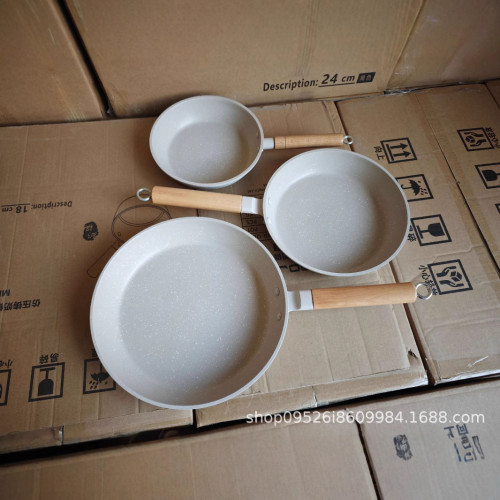 EMOOJOO煎蛋鍋不沾鍋麥飯石加大雞蛋煎蛋器平底鍋早餐鍋煎鍋