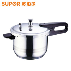蘇泊爾304不鏽鋼壓力鍋安全高壓鍋家用電磁爐明火通用9L