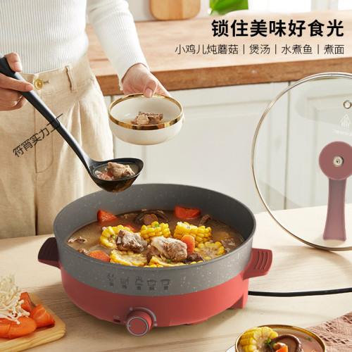 電火鍋LPHG-56多功能小火鍋可攜式家用方便煎烤煎煮