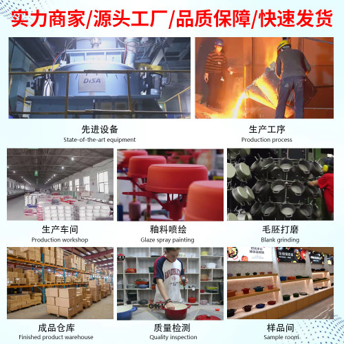 鑄鐵琺瑯鍋7件套 湯鍋煎鍋砂鍋套裝組合 Cast Iron Cookware Set
