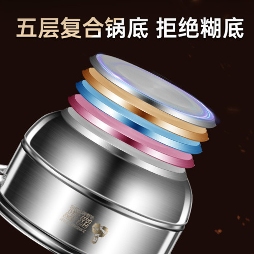 【蒸探】蒸鍋304不鏽鋼多層家用大號三層蒸饅頭籠屜電磁爐瓦斯