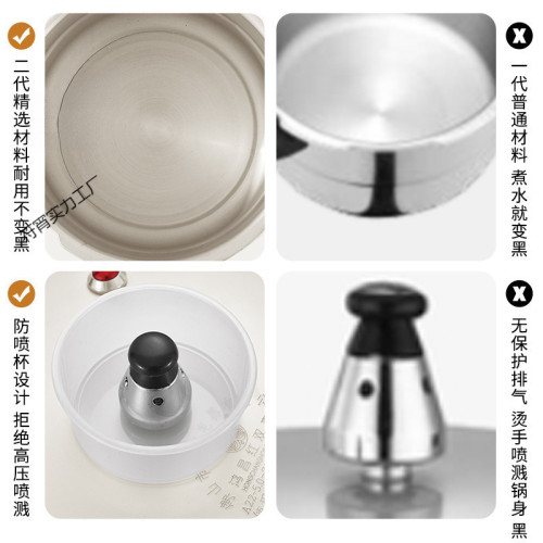 瓦斯高壓鍋兩用壓力鍋煤氣商用防爆家用小型鍋具商用戶外鍋高壓強