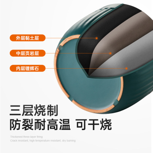 砂鍋煲湯家用陶瓷鍋燉湯湯煲家用瓦斯專用耐高溫日式明火煨湯沙鍋