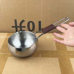 【出德國】316不鏽鋼小奶鍋一人份小鍋迷你熱奶早餐寶寶輔食湯鍋