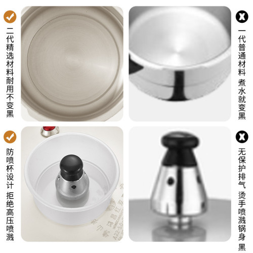 紅雙喜瓦斯高壓鍋電磁爐兩用壓力鍋煤氣商用防爆家用小型鍋具