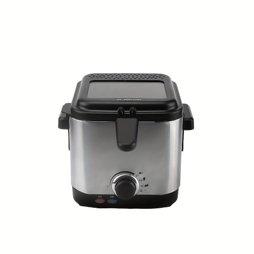 Stains Steel Electric Fryer with Large Viewing Window