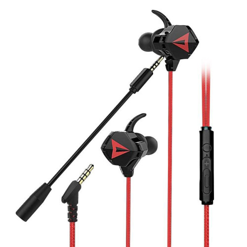 私模遊戯電競耳機 G5線控語音帶麥手遊手機電腦入耳式有線3.5接口