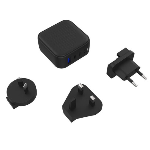 100W氮化鎵充電器四口快充BSMI/CE/UKCA/CB/FCC/ROHS認証快充頭