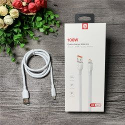 紅果 H3 手機數據線 100W快充 全兼容閃充 5A 手機充電線通用