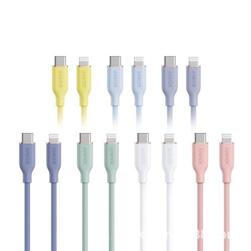 Anker安克親膚pd快充數據線適用蘋果iphone手機充電線1.8m 8663