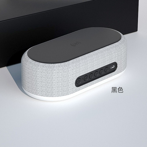 2024新品藍牙音響時鍾無線充15W 彩色小夜燈無線充藍牙戶外音響