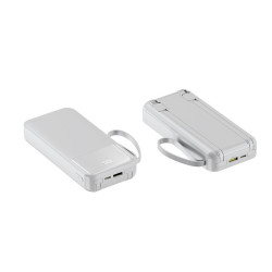 商務PD超級快充數顯自帶線充電寶20000安培行動電源