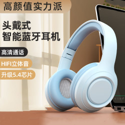 無線藍牙耳機頭戴式可插卡降噪電競超長續航手機電腦通用耳麥