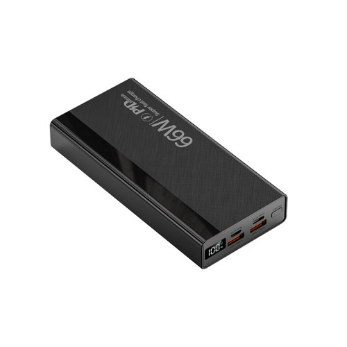 66W快充充電寶20000安培大容量雙向快充行動電源禮品