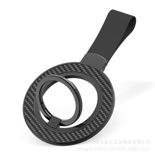 magsafe磁吸手機指環雙面磁桌面支架 金屬材質超薄造型工廠直供