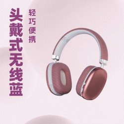 新爆款頭戴式藍牙耳機現貨無線FM可插卡適用蘋果手機音樂耳麥批髮