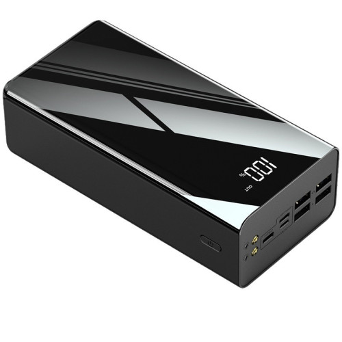 大容量充電寶50000安培鏡面屏數顯行動電源powerbank