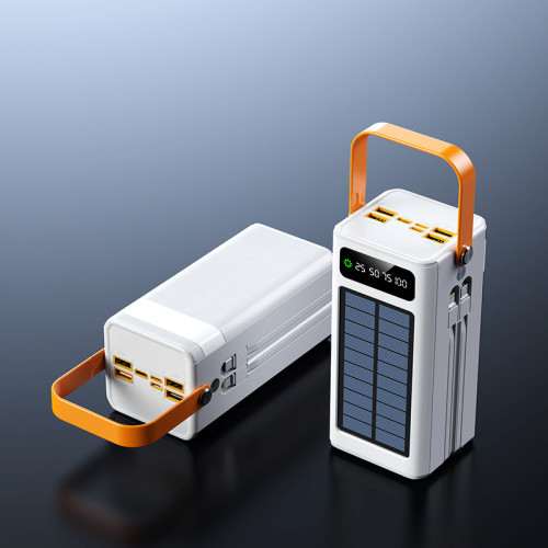 戶外太陽能充電寶22.5W超級快充100000安培大容量手提式行動電源