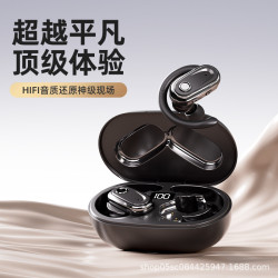 OWS可調節入耳式運動藍牙耳機超長續航掛耳式智能AI翻譯新款