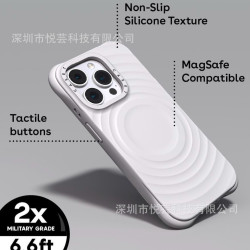 新款波漾手機殼高版本適用16pm蘋果液態磁吸軟殼15保護套14