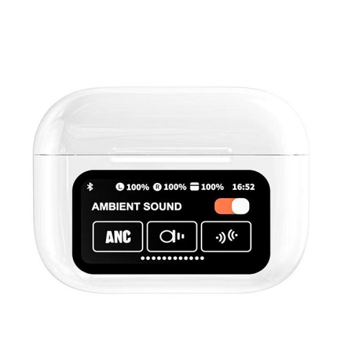 爆款 A9pro無線藍牙耳機全彩觸控螢幕帶ANCENC超長續航耳機