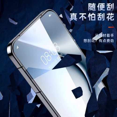 適用於OPPO A35鋼化膜帶聽筒防塵網全屏覆蓋防爆手機貼膜