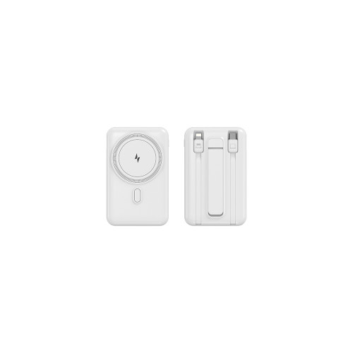 快充磁吸無線充自帶線1/2萬安培充電寶支架可攜式通用行動電源