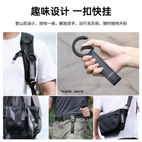 新款Magsafe手機磁吸支架彈簧釦360°旋轉可攜式攝影拍照三腳支架