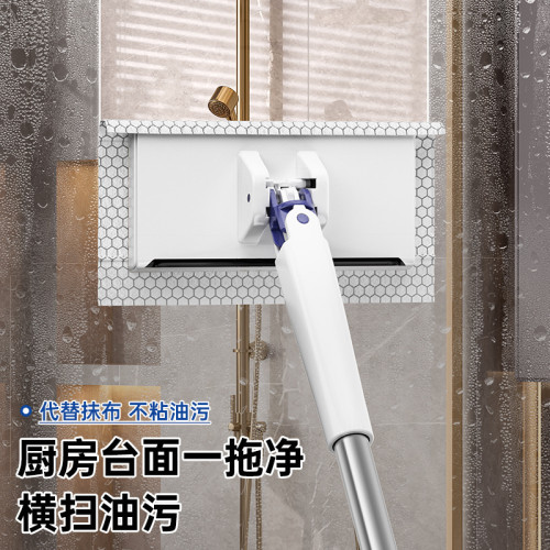靜電自動夾布洗臉巾小拖把家用嬾人二次利用拖地溼巾拖布換紙神器