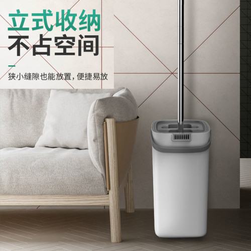 免手洗抖音拖把家用拖把桶辦公嬾人平板加厚拖地神器一刮淨批髮