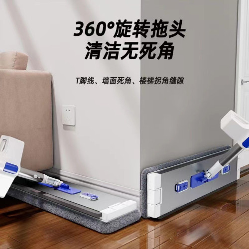 批髮鋁合金平板拖把塵推家用大號免手洗托布嬾人拖布新款加厚墩布