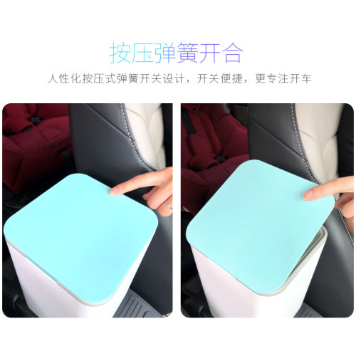車載塑料垃圾桶不倒翁車載用品迷你桌面置物盒納仕達廠家直銷批髮
